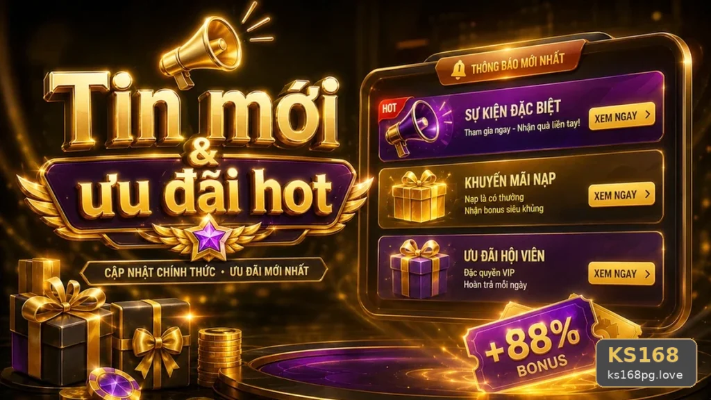Hướng Dẫn KS168 Tại ks168pg.love: Tổng Hợp Câu Hỏi Thực Tế Của Người Dùng Trưởng Thành Về Tin Mới, Ưu Đãi Và Điều Kiện Khuyến Mãi